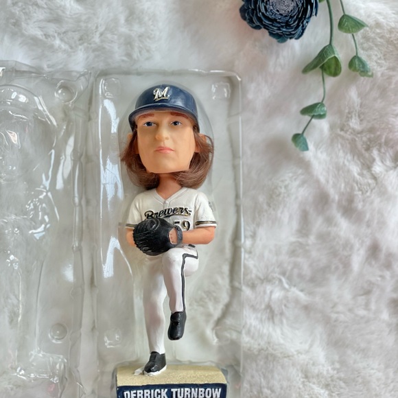 BREWERS DERRICK TURNBOW 2006 COLLECTORS BOBBLE HEAD -original box excellent cond - Picture 8 of 13